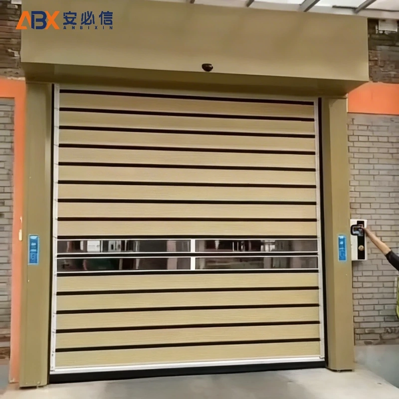 大连市螺旋式快速门